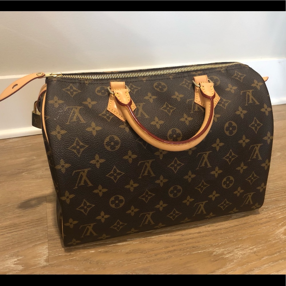 Louis Vuitton speedy 30 monogram with organizer